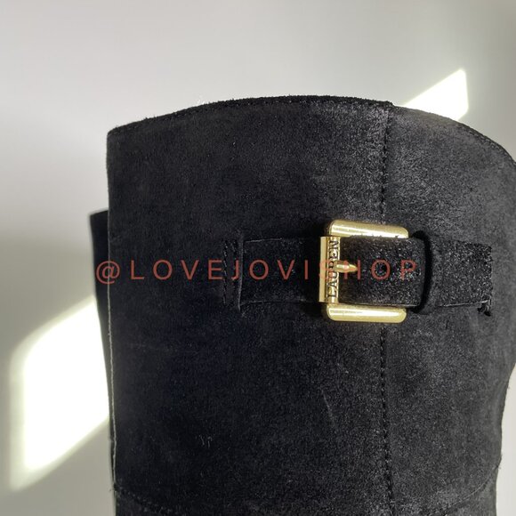 Classic | NWOT Ralph Lauren Heritage Riding Boot in Black Leather | Over-the-Kne - Picture 3 of 9
